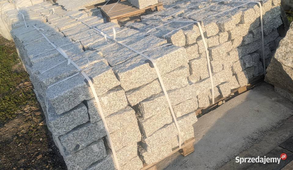 Kostka granitowa brukowa granit obrzeża opornik