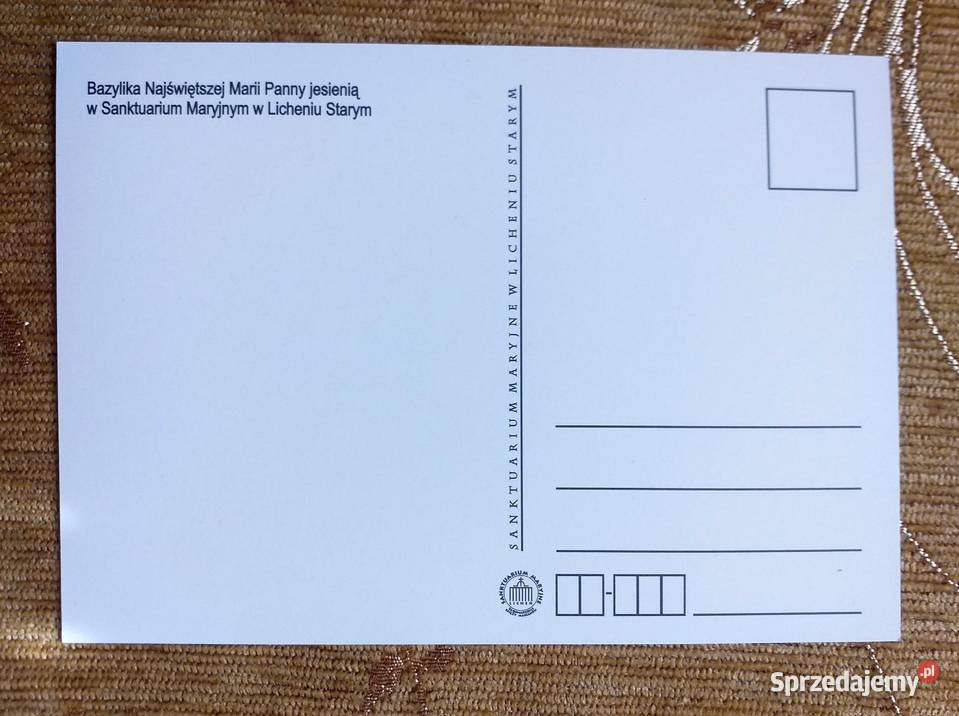 BAZYLIKA NMP W SANKTUARIUM MARYJNYM W LICHENIU Piszczac sprzedam