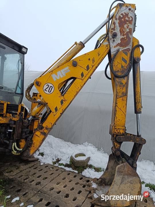 Koparko ładowarka MF 50hx