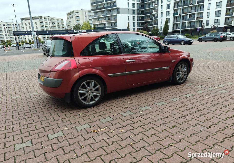Renault Megane 2 coupe 20 benzyna xenon klima klimatyzacja Warszawa
