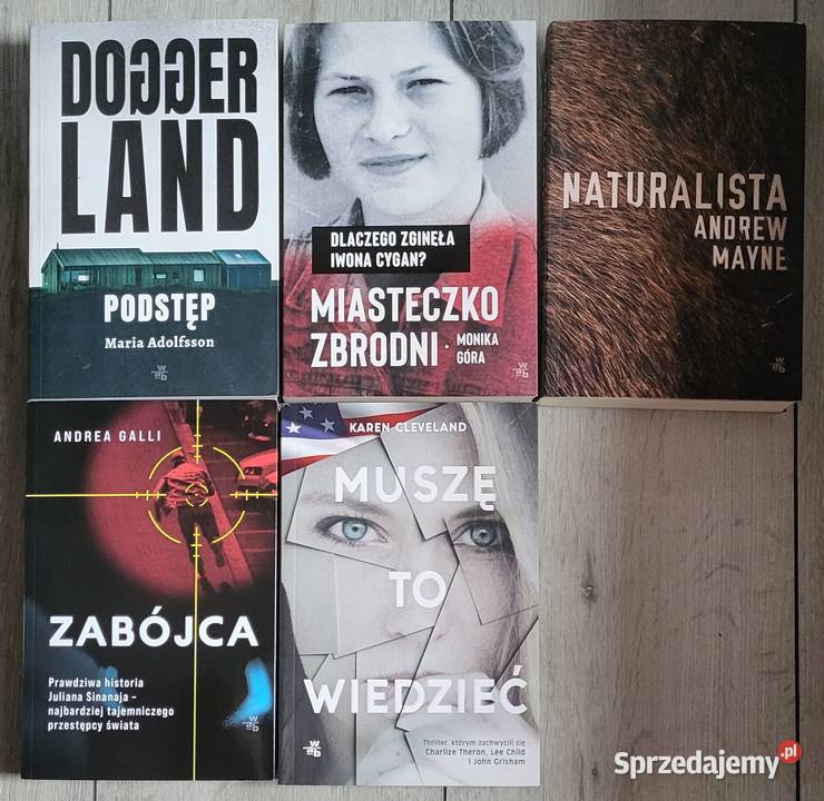 Miasteczko zbrodni Naturalista Muszę to wiedzieć Ząbki sprzedam