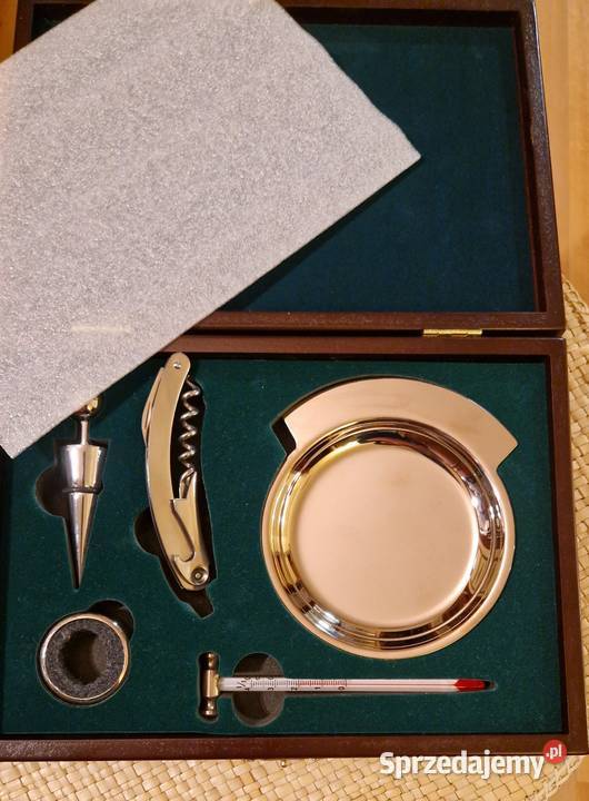 Zestaw 5 elementów do podawania wina korek Lublin