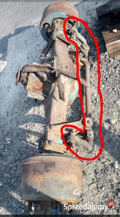Drążek stabilizacyjny Tył MAN F90M2000 ciężarowe Zawieszenie i układ kierowniczy Rzędowice