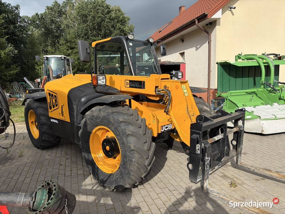 Ładowarka teleskopowa JCB 52656 Agri 2008 r Myszyniec
