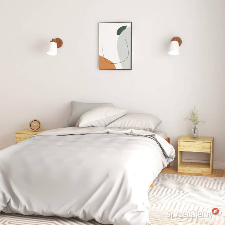 Szafki nocne 2 40x31x40 lite drewno sosnowe Warszawa