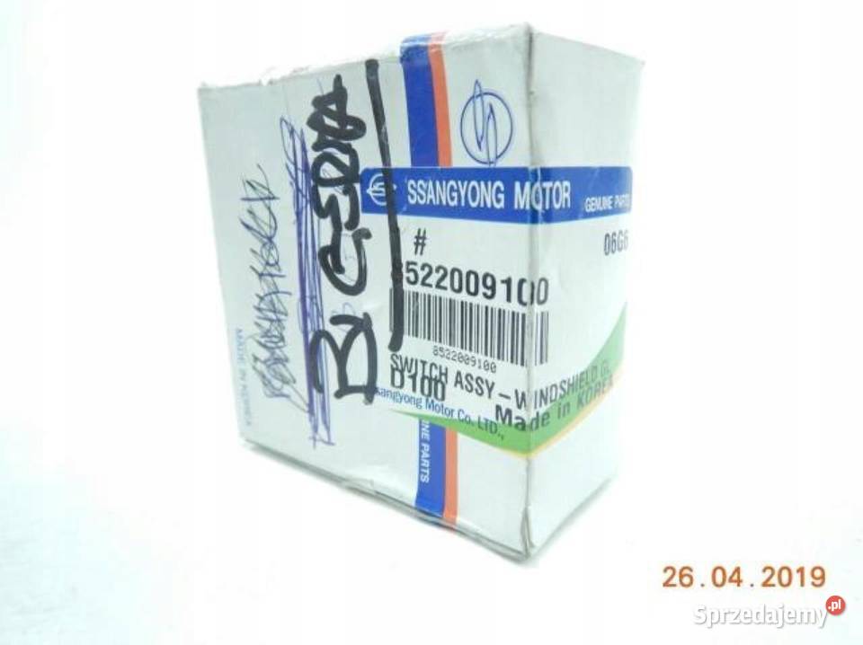 PRZYCISK PODGRZEWANIA SZYBY SSANGYONG KYRON 06r