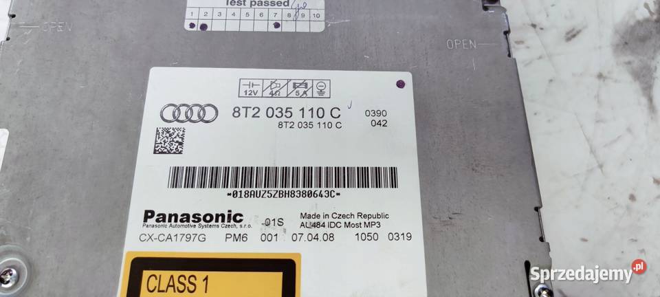 ZMIENIARKA CD AUDI A4 B8 A5 Q5 8T2035110C Przystajń sprzedam