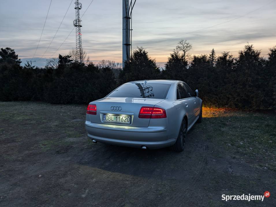 Audi A8 D3 42 TDI quattro zamiana stan lakier metallic Bolesławiec