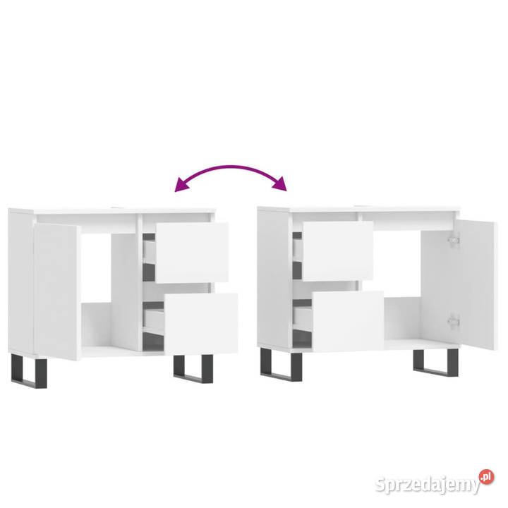 Szafka łazienkowa biała 65x33x60 materiał mazowieckie Warszawa sprzedam