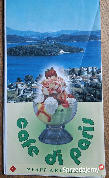 Grecja Lefkada mapa małopolskie