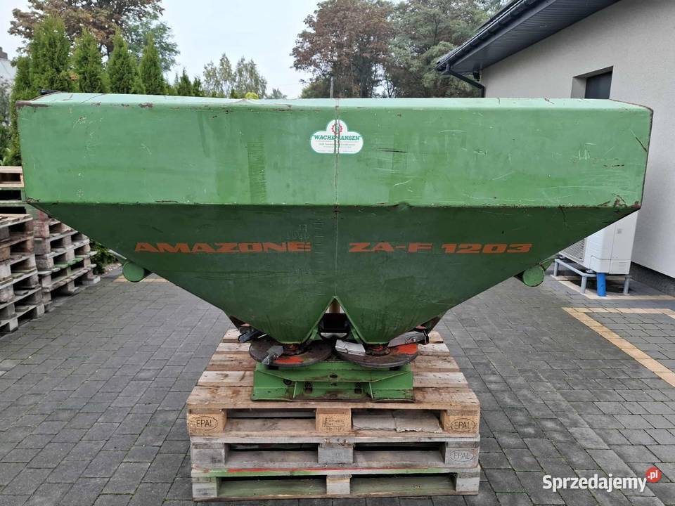 Rozsiewacz Amazone ZAF 1203 Rozsiewacze nawozów Głuchów sprzedam