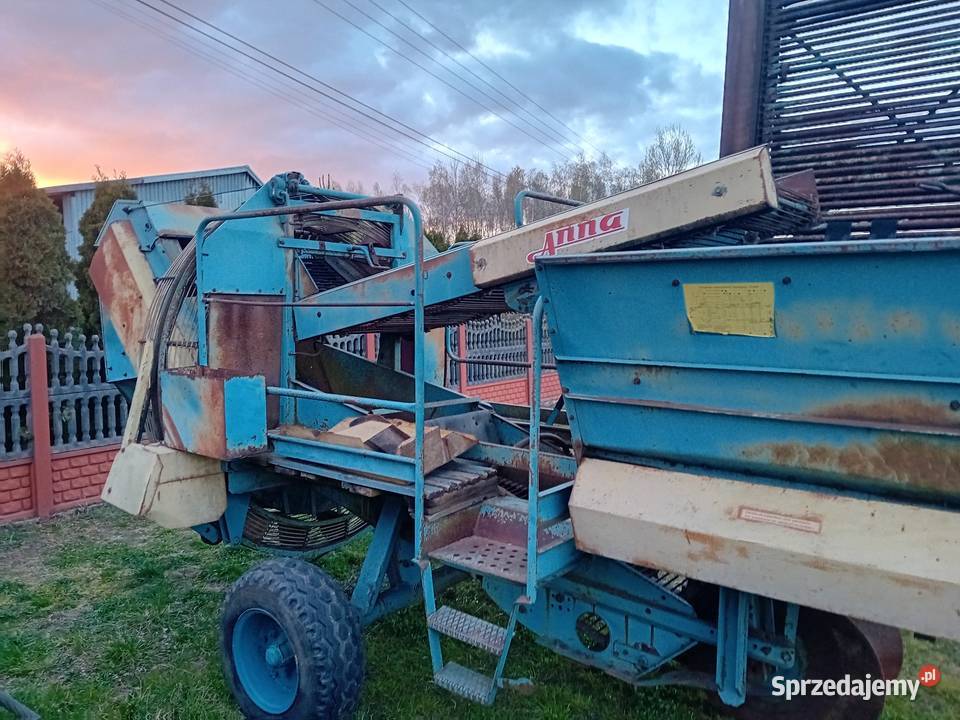 Kombajn Anna do ziemniakow nieuszkodzony łódzkie Skierniewice