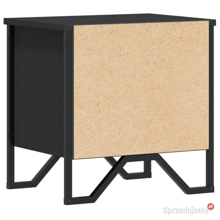 Szafka nocna czarna 40x30x40 materiał Warszawa