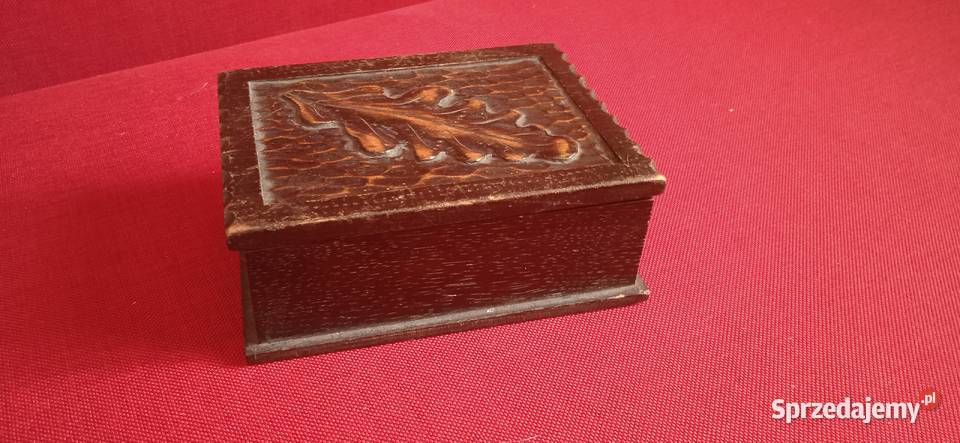 Stara drewniana szkatułka Świdnica sprzedam