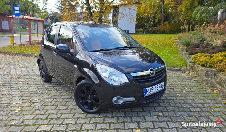 Opel Agila 200809r 10 Benzyna Klimatyzacja Black