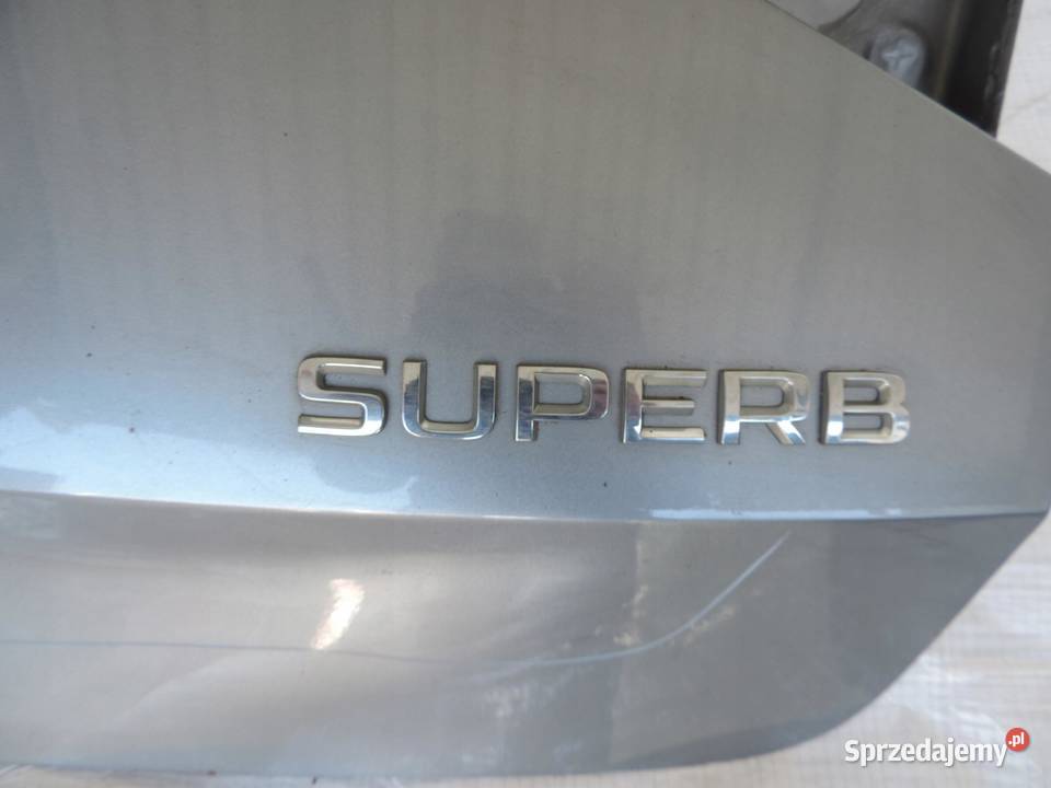 KLAPA TYŁ BAGAŻNIKA SKODA SUPERB 3 III KOMBI sprzedam