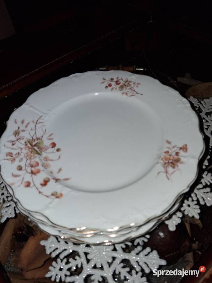 Talerzyki deserowe Hermann Ohme Szczawienko lubuskie