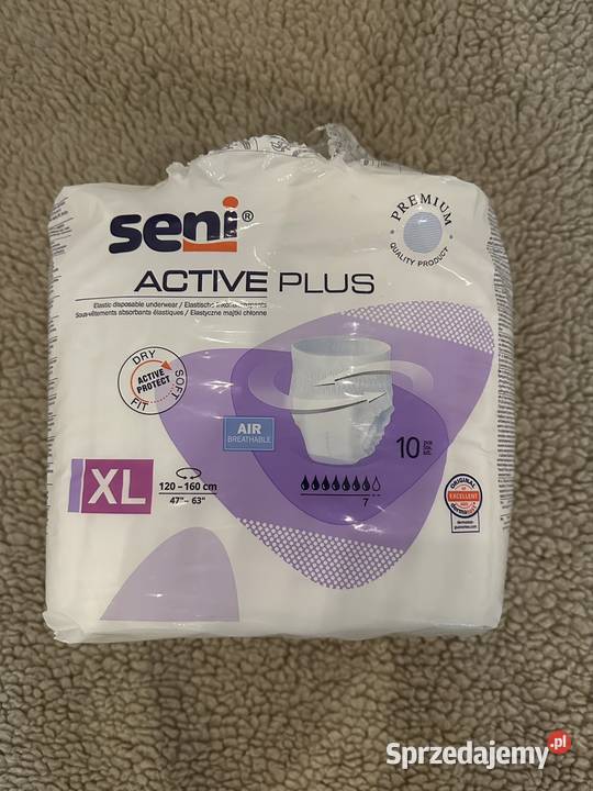 Seni Active Plus XL 10 sztuk Pozostałe Zabrze