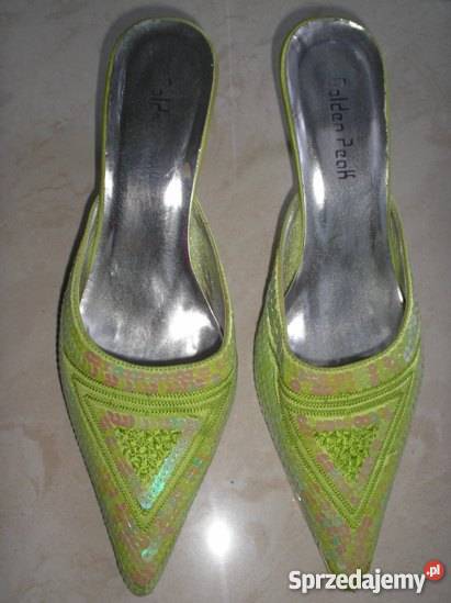 Pistacjowe buty rozmiar 38 Kraków