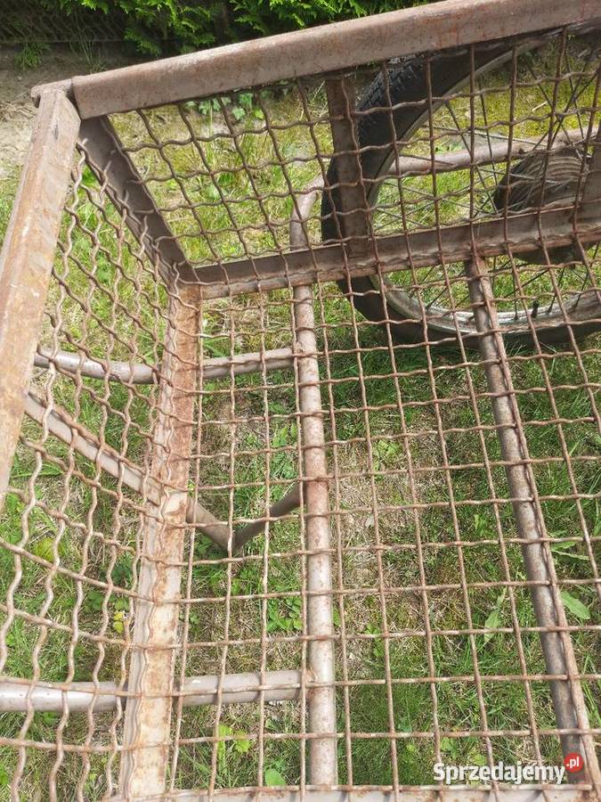 Wózek mleczarza do rozwożenia mleka PRL Taczki i wózki Bielsko-Biała