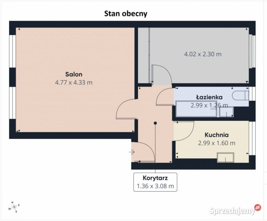 Mieszkanie Gdańsk 448m2 2pokojowe