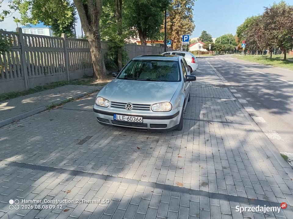 VW Golf 4 1 4 16v Benz 5 drzwi techniczne benzyna Włodawa