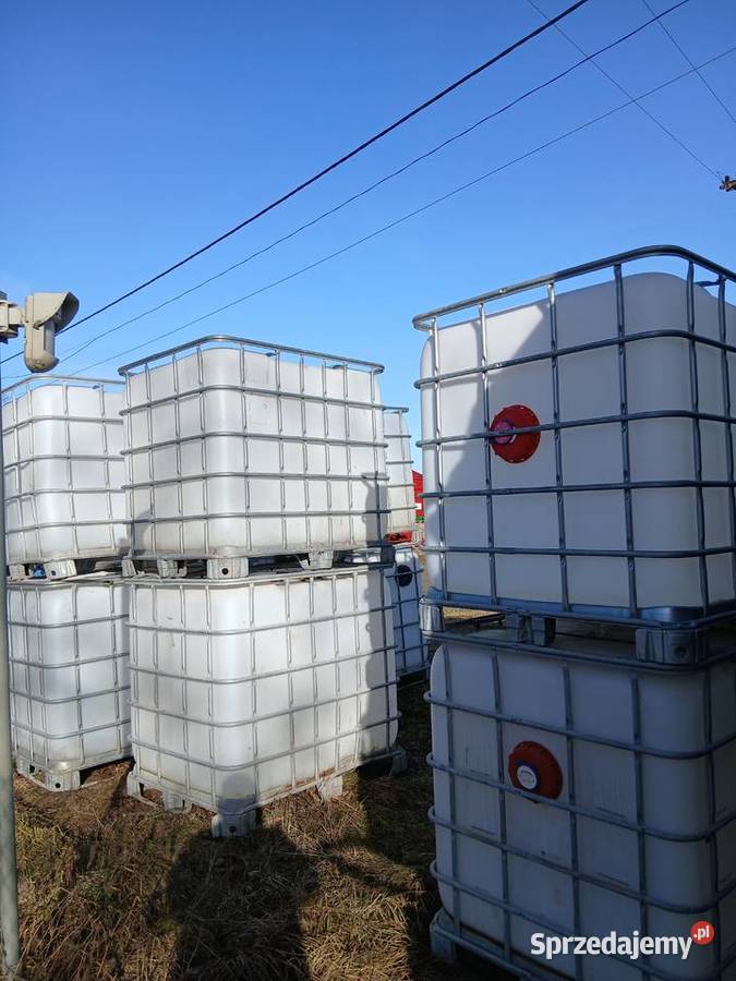 Sprzedam zbiorniki mauzery 1000l zachodniopomorskie Rożnowo