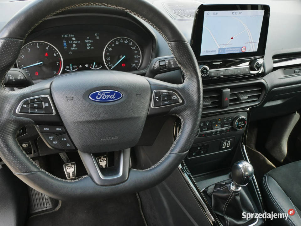 Ford EcoSport 10 Ebst 125 Eu6 STLine Panorama światła do jazdy dziennej