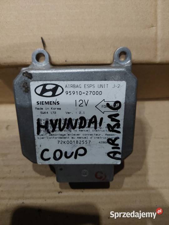 HYUNDAI COUPE sensor airbag 9591027000 Kielce