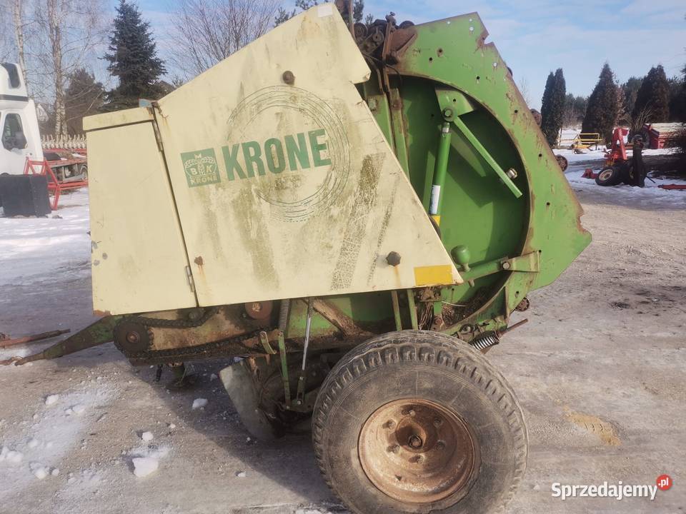 Prasa Rolująca Krone KR 125 Zielona sznurek