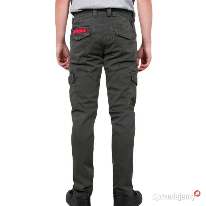 Alpha Industries Spodnie Petrol Patch 178207 mazowieckie Warszawa sprzedam