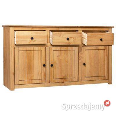 vidaXL Szafka 135x40x80 lite drewno sosnowe mazowieckie Warszawa