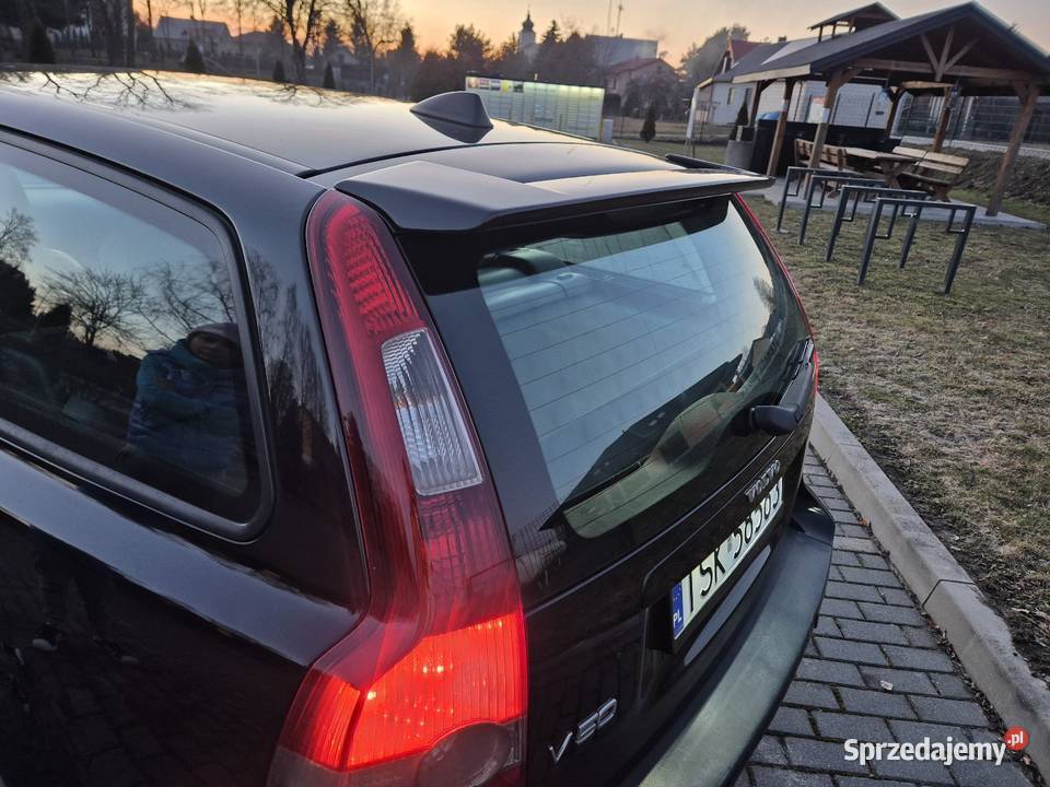 Volvo v50 doinwestowane czarny V50 Serokomla