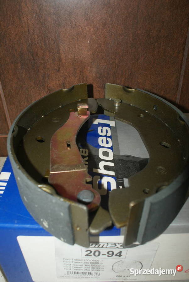 2094 TOMEX brakes SZCZĘKI HAMULC FORD TRANSIT 00 Białobrzegi