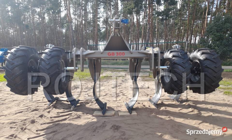 Głębosz z wałem kolczastym Tandem szerokość 3 m pomorskie