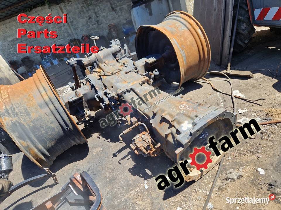 Massey Ferguson 6170 części skrzynia biegów oś Byków