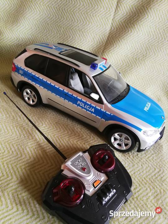 Samochód zdalnie sterowany BMW POLICJA 114 36 Szczecin