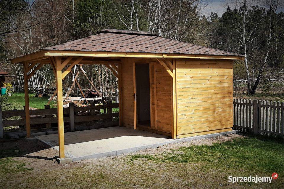 Altana 6 x 4 z domkiem WANESSA Dowóz i montaż Istebna