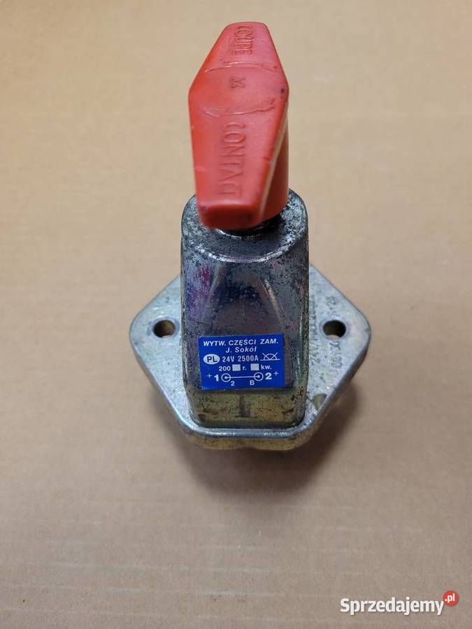Hebel główny wyłącznik prądu 2500A Mińsk Mazowiecki