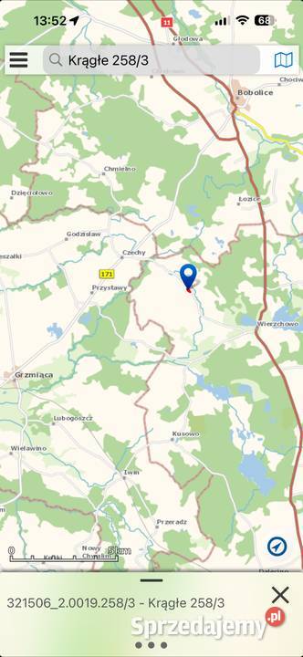 Działka z własnym jeziorem Krągłe