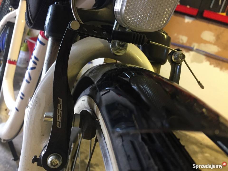 Rower miejski MAXIM 2818 MC 163 biały ideał Bytom