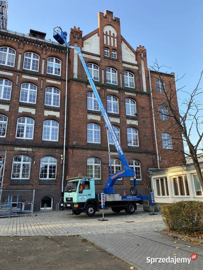 Wynajem podnośnika koszowego z operatorem