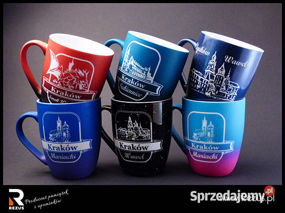 Kubki grawerowane 27 kolorów podkarpackie Brzozów