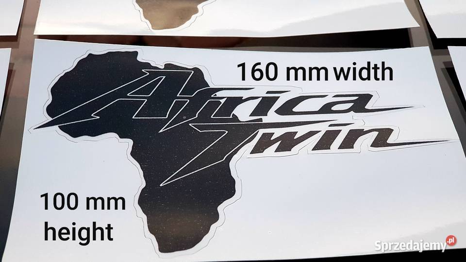 Sticker Africa Twin  AT 100 x 160