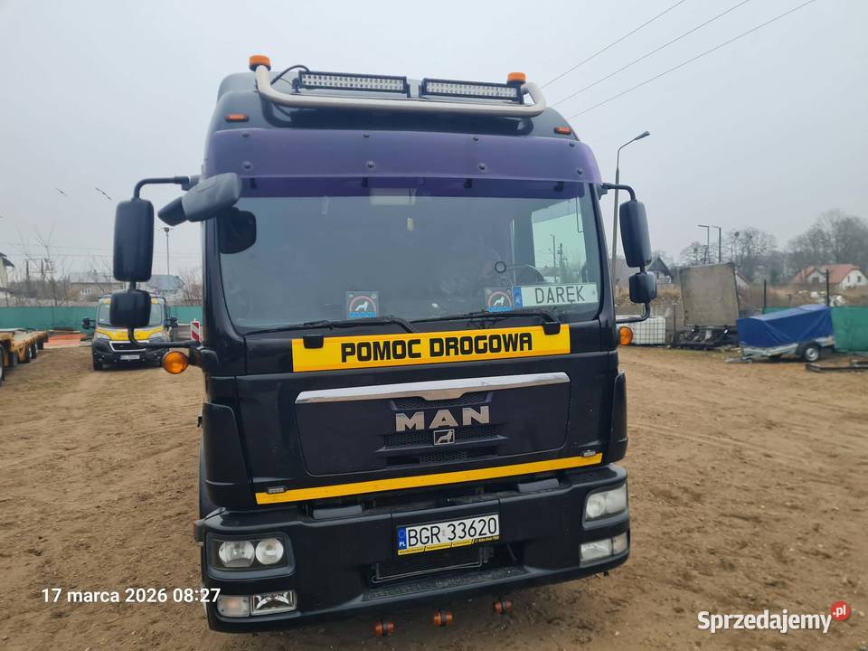 MAN TGL autolawetapomoc drogowa 2010r nie Grajewo