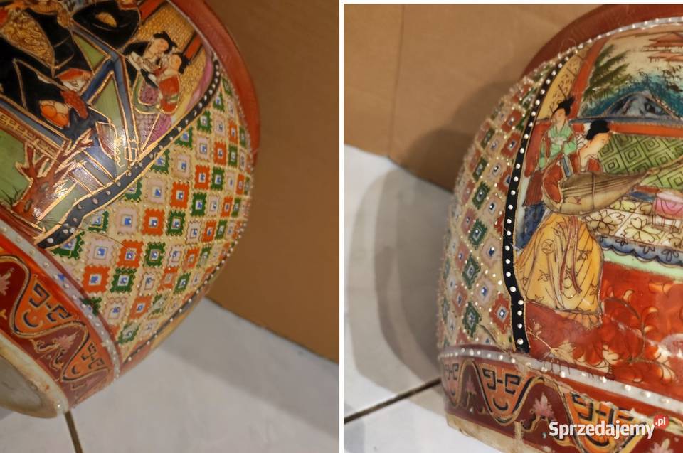 misa waza wazon osłonka donica chińska porcelana Kielce
