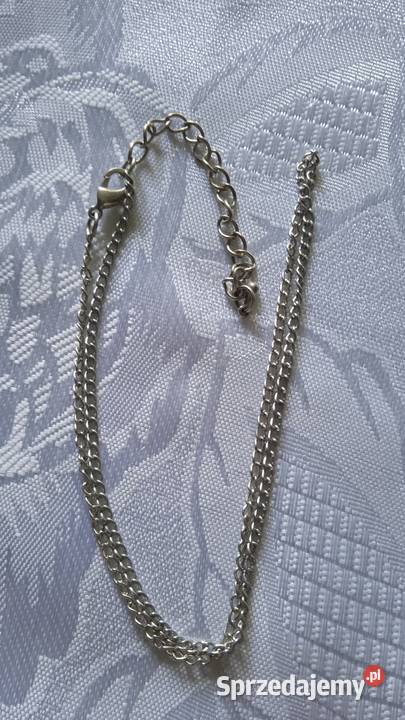 POSREBRZANY KRÓTKI ŁAŃCUSZEK Piła