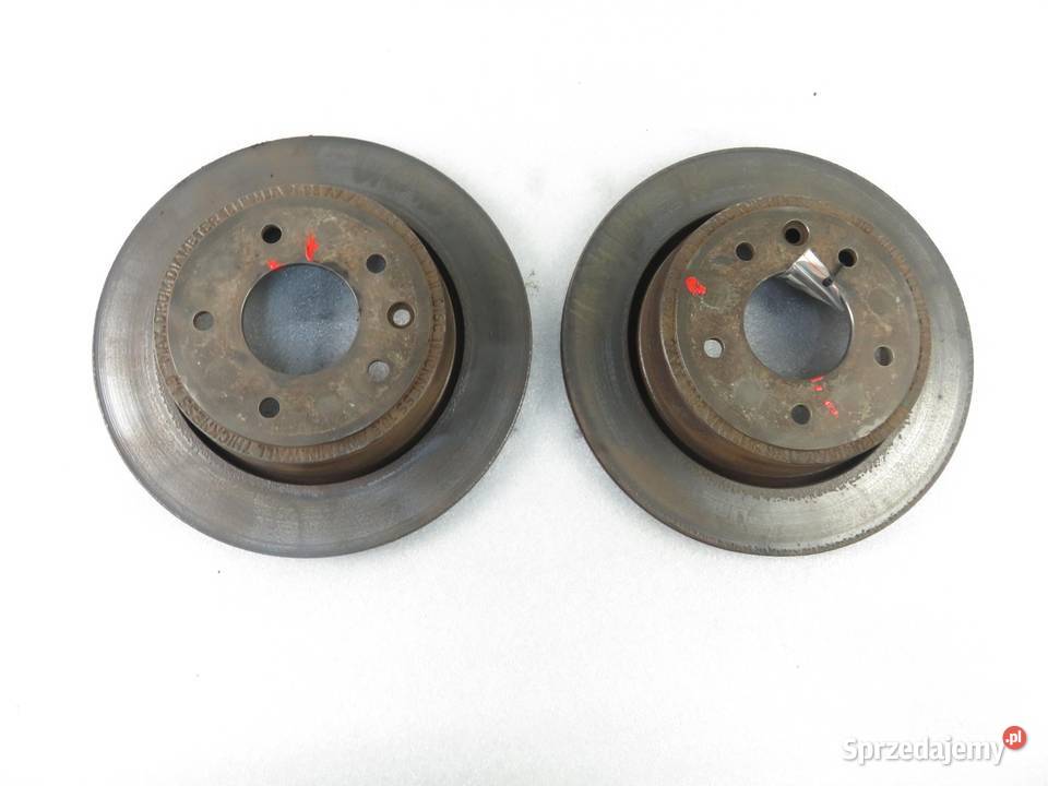 TARCZE HAMULCOWE TYŁ JAGUAR XJ X308 32 Tarcze hamulcowe