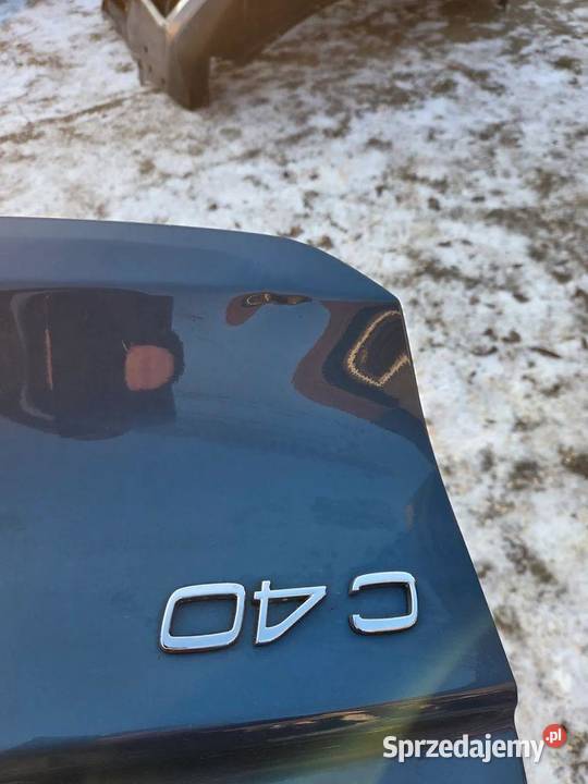 Klapa tył tylna pokrywa bagażnika Volvo C40 C40 dolnośląskie