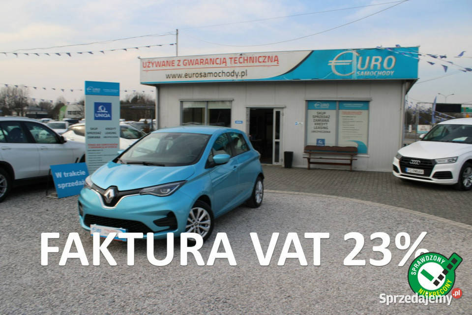 Renault Zoe Zen R135 Salon Asystent pasa 2012 autoalarm mazowieckie Warszawa